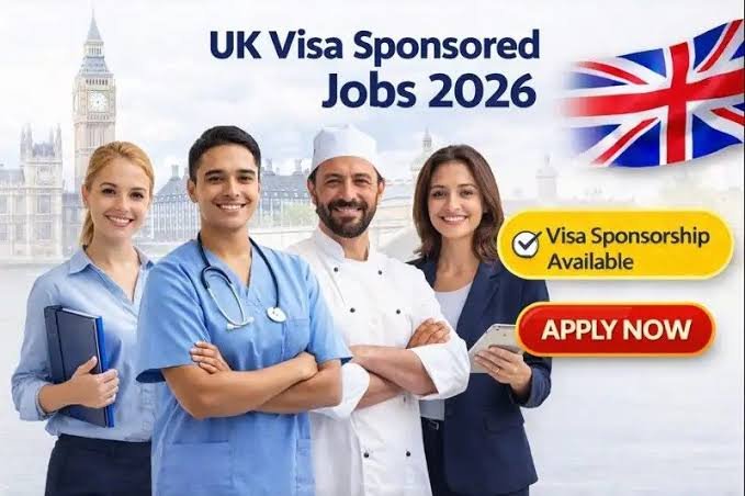 £20,000 – £70,000 UK Skilled Worker Visa Sponsorship Jobs in 2026