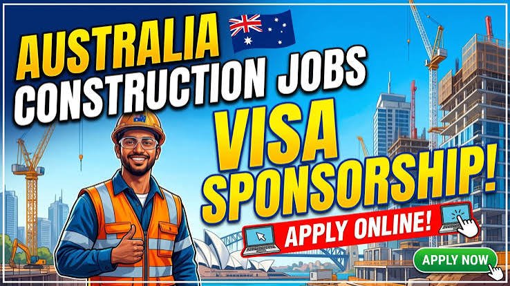 $60,000 Construction Jobs in Australia with Visa Sponsorship 2026