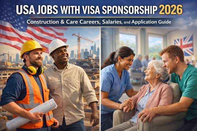 $60,000 Construction Jobs with Visa Sponsorship in USA 2026